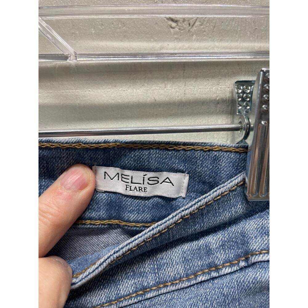 Sofia Vergara Women's Jeans Size 12 Melisa Flare Leg 5 Button Closure - Picture 4 of 8